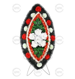 Венок В1 Красный
